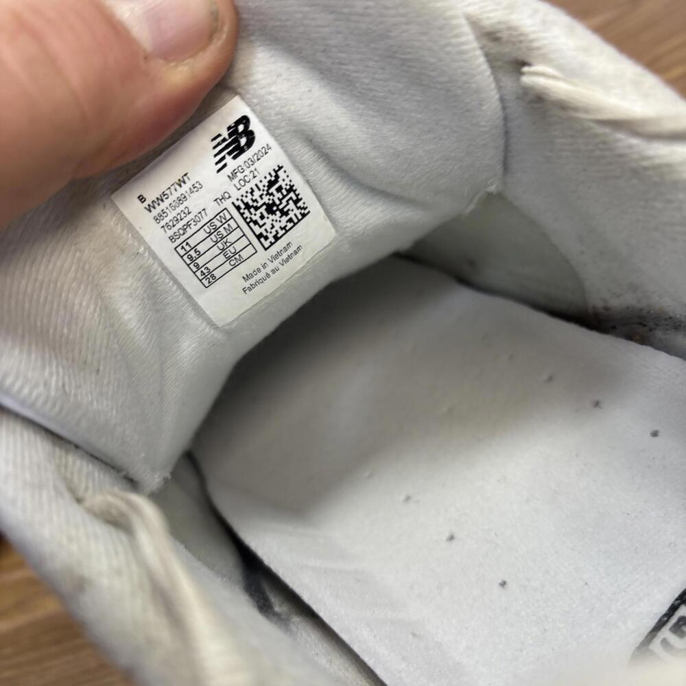 New Balance 577 SL-2 White Leather Walking Sneakers Mens Sz 11 - Picture 9 of 15